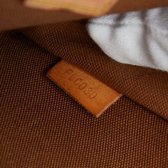 LOUIS VUITTON Authentic Brown Monogram Leather Pochette Hobo Bag - Picture 9 of 9